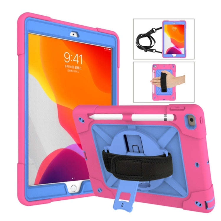 Contrast Color Silicone + PC Combination Case with Holder, For iPad 9.7, For iPad 10.2