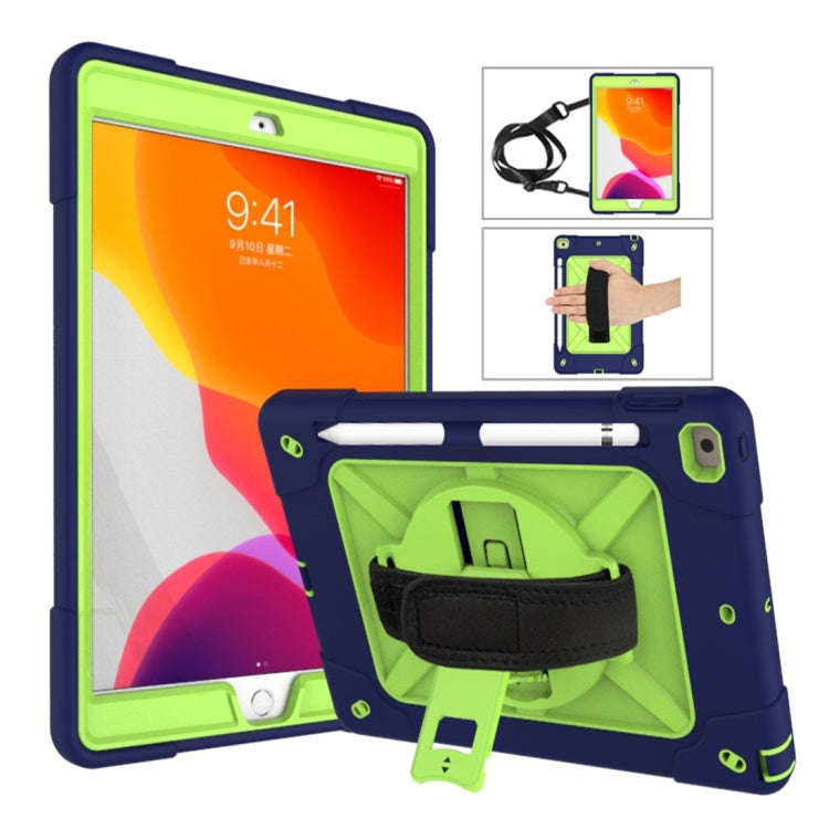 Contrast Color Silicone + PC Combination Case with Holder, For iPad 9.7, For iPad 10.2