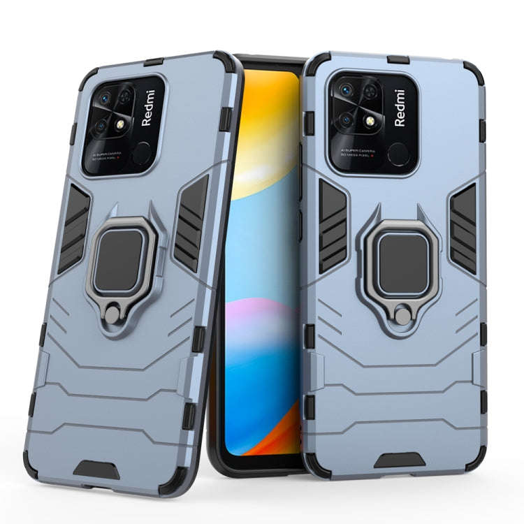 Shockproof PC + TPU Phone Case with Magnetic Ring Holder, For Xiaomi Redmi 10C, For Xiaomi Redmi ...