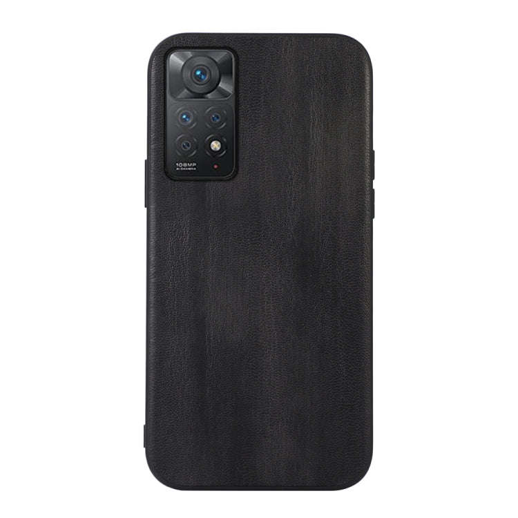 Yellow Cow Texture PU Phone Case, For Xiaomi Redmi Note 11 Pro Global, For Samsung Galaxy A23 4G,...