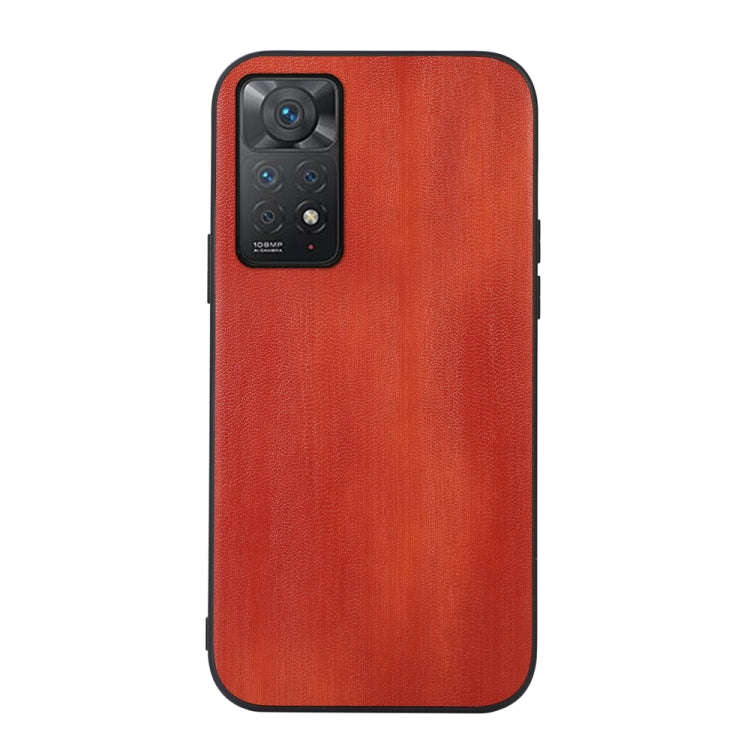 Yellow Cow Texture PU Phone Case, For Xiaomi Redmi Note 11 Pro Global, For Samsung Galaxy A23 4G,...