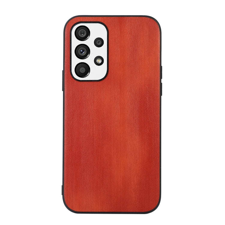 Yellow Cow Texture PU Phone Case, For Xiaomi Redmi Note 11 Pro Global, For Samsung Galaxy A23 4G,...