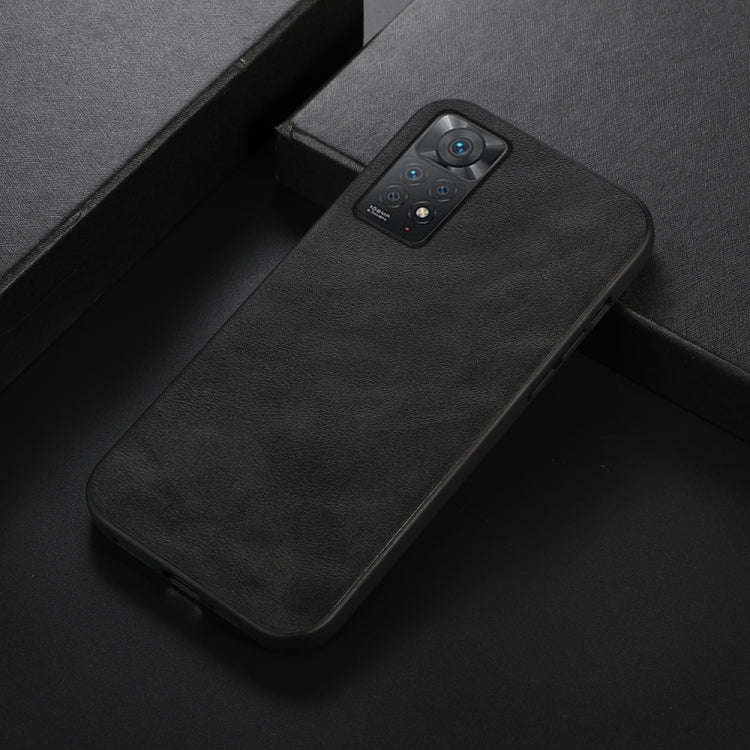 Cowhide Texture PU Phone Case, For Xiaomi Redmi Note 11 Pro Global, For Samsung Galaxy A23 4G, Fo...