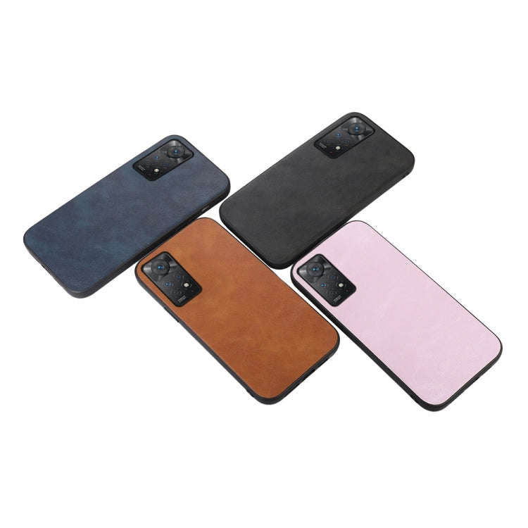 Cowhide Texture PU Phone Case, For Xiaomi Redmi Note 11 Pro Global, For Samsung Galaxy A23 4G, Fo...