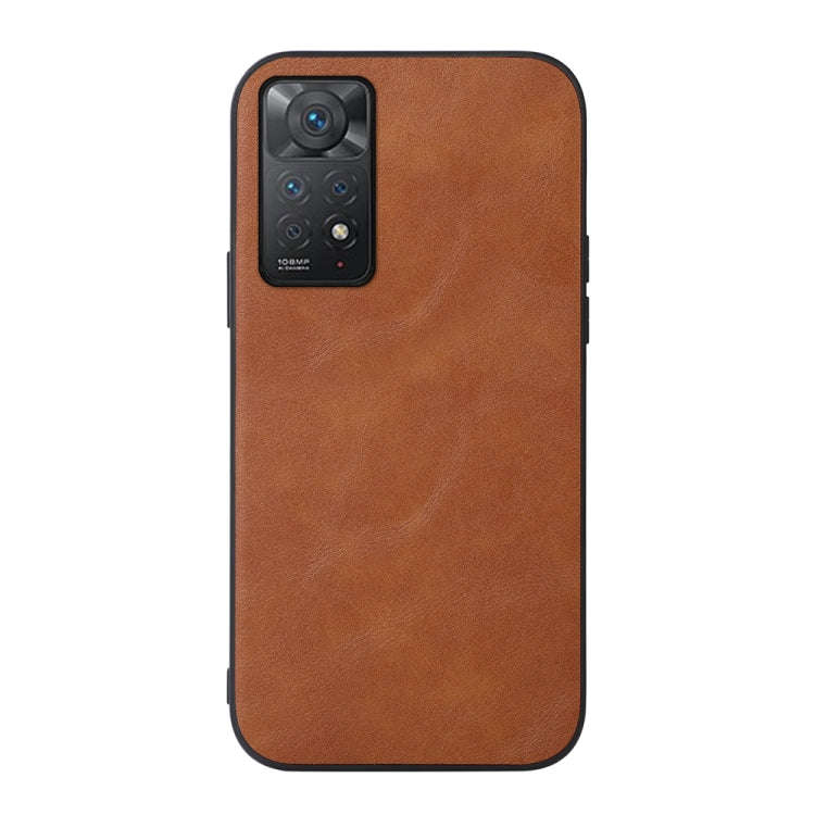 Cowhide Texture PU Phone Case, For Xiaomi Redmi Note 11 Pro Global, For Samsung Galaxy A23 4G, Fo...