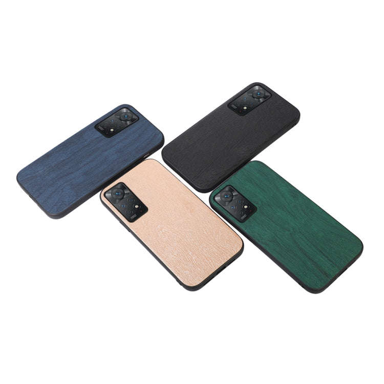 Wood Texture PU Phone Case, For Xiaomi Redmi Note 11 Pro Global, For Samsung Galaxy A23 4G, For S...