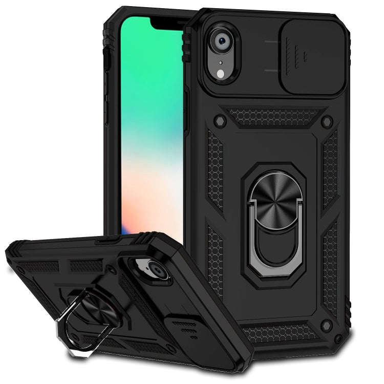 Sliding Camshield Holder Phone Case, For iPhone XR, For iPhone XS / X, For iPhone XS Max, For iPh...