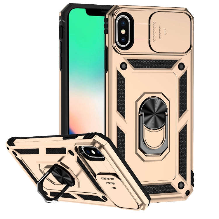 Sliding Camshield Holder Phone Case, For iPhone XR, For iPhone XS / X, For iPhone XS Max, For iPh...