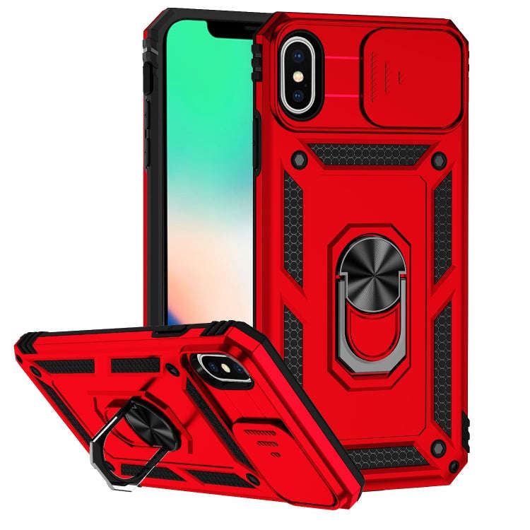 Sliding Camshield Holder Phone Case, For iPhone XR, For iPhone XS / X, For iPhone XS Max, For iPh...