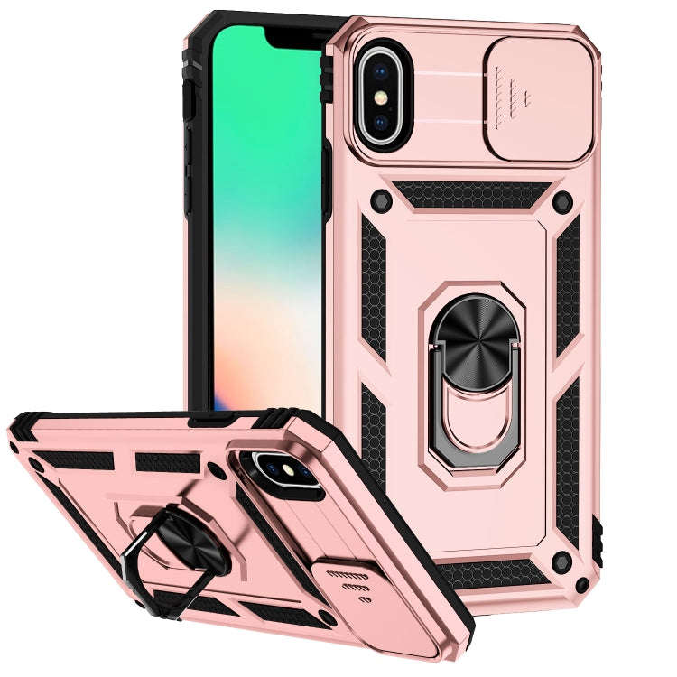 Sliding Camshield Holder Phone Case, For iPhone XR, For iPhone XS / X, For iPhone XS Max, For iPh...