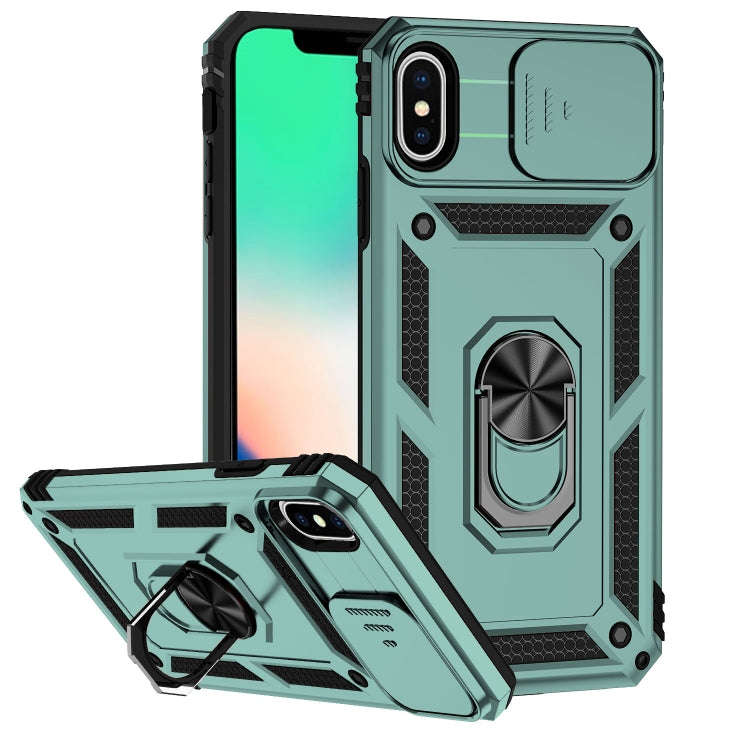 Sliding Camshield Holder Phone Case, For iPhone XR, For iPhone XS / X, For iPhone XS Max, For iPh...