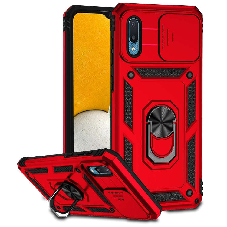 Sliding Camshield Holder Phone Case, For Samsung Galaxy A02, For Samsung Galaxy A02s / A03s 166mm...
