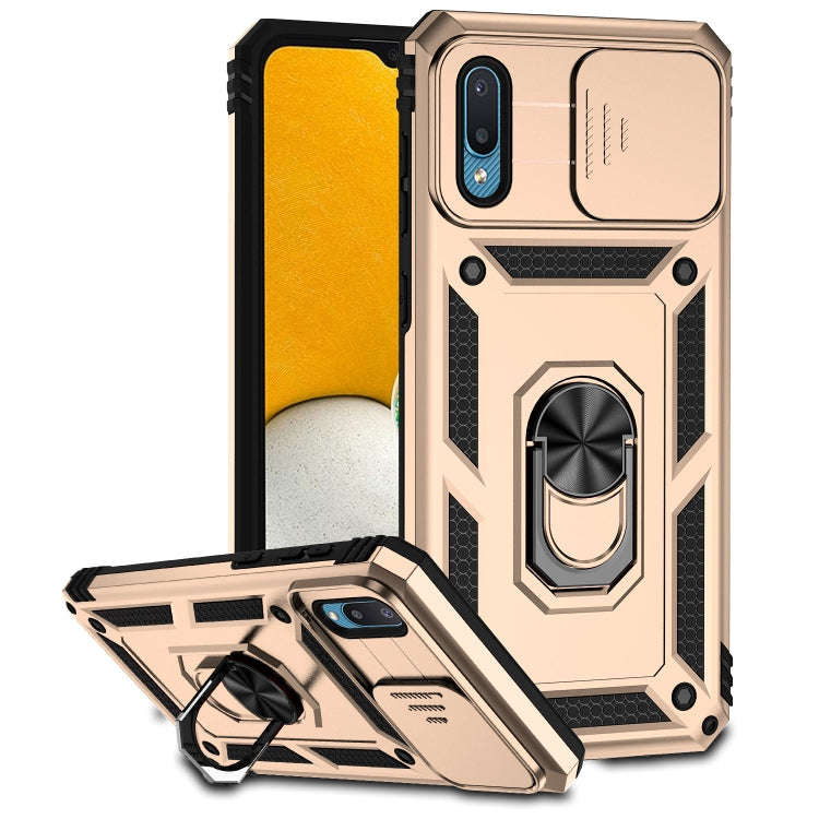 Sliding Camshield Holder Phone Case, For Samsung Galaxy A02, For Samsung Galaxy A02s / A03s 166mm...