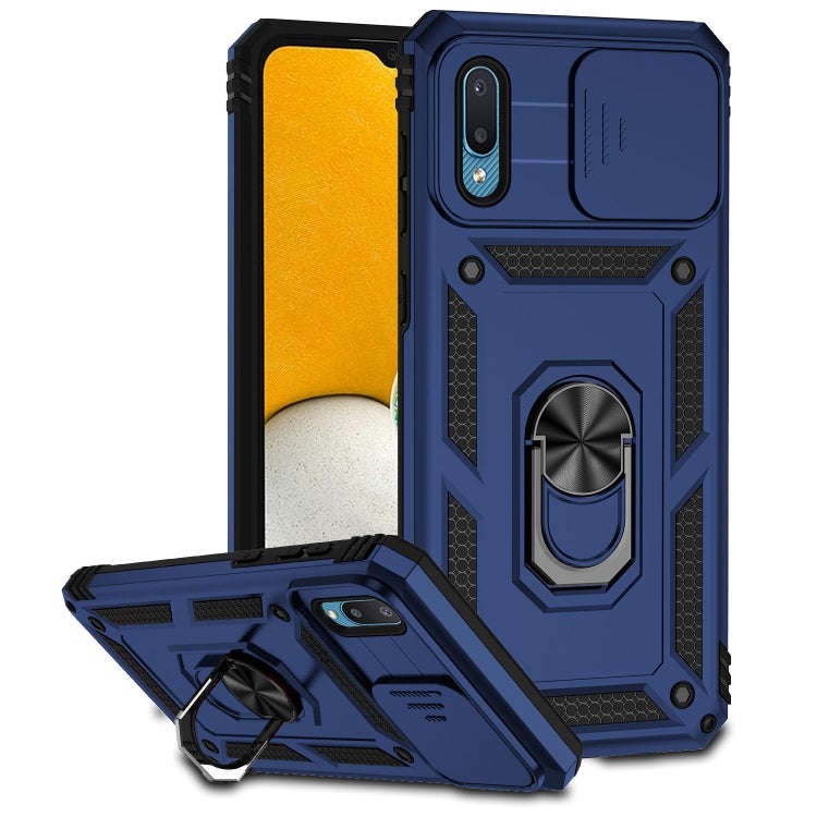 Sliding Camshield Holder Phone Case, For Samsung Galaxy A02, For Samsung Galaxy A02s / A03s 166mm...