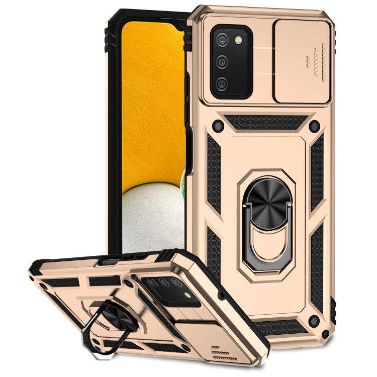 Sliding Camshield Holder Phone Case, For Samsung Galaxy A02, For Samsung Galaxy A02s / A03s 166mm...