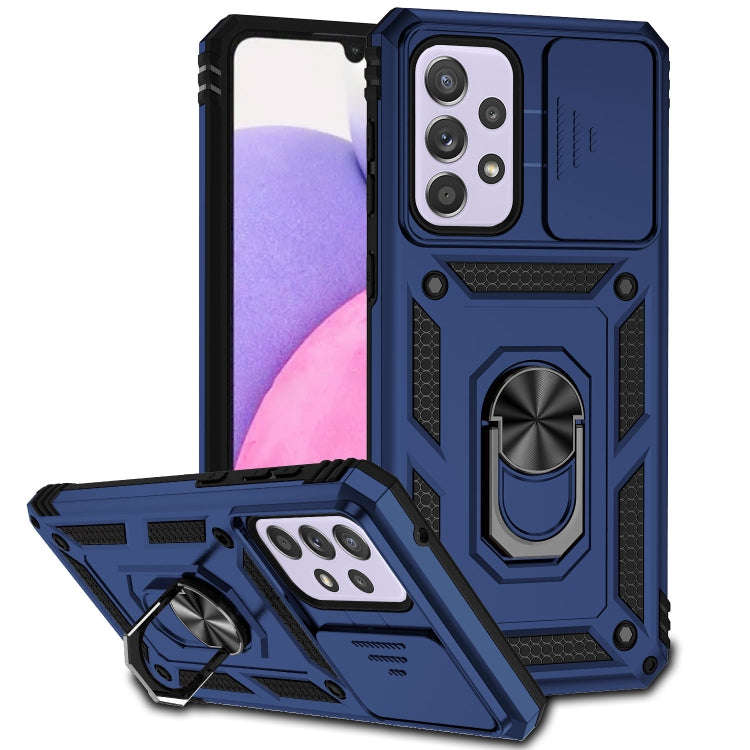 Sliding Camshield Holder Phone Case, For Samsung Galaxy A23 5G, For Samsung Galaxy A33 5G, For Sa...