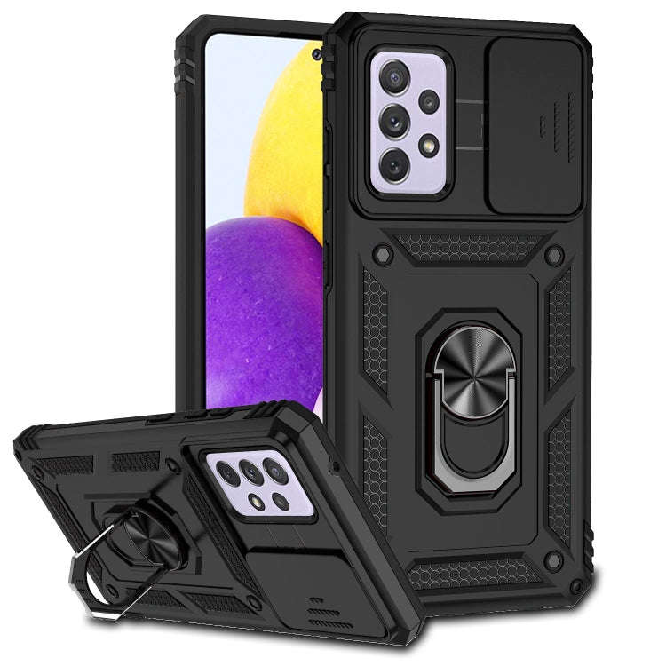 Sliding Camshield Holder Phone Case, For Samsung Galaxy A23 5G, For Samsung Galaxy A33 5G, For Sa...