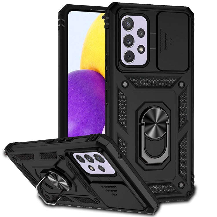 Sliding Camshield Holder Phone Case, For Samsung Galaxy A23 5G, For Samsung Galaxy A33 5G, For Sa...