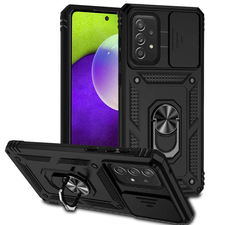 Sliding Camshield Holder Phone Case, For Samsung Galaxy A23 5G, For Samsung Galaxy A33 5G, For Sa...