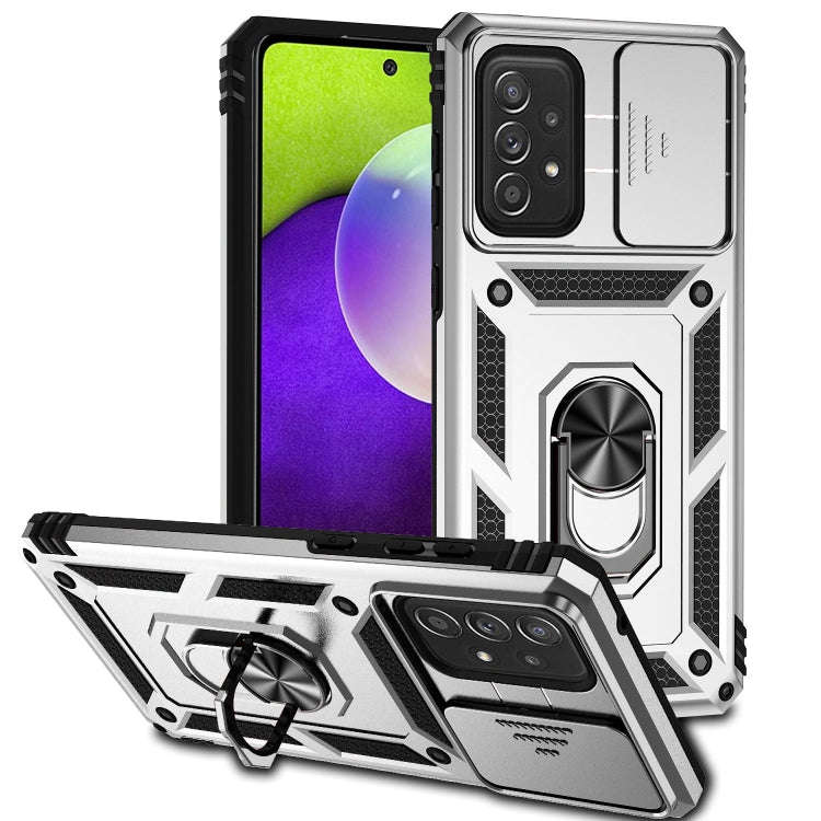 Sliding Camshield Holder Phone Case, For Samsung Galaxy A23 5G, For Samsung Galaxy A33 5G, For Sa...