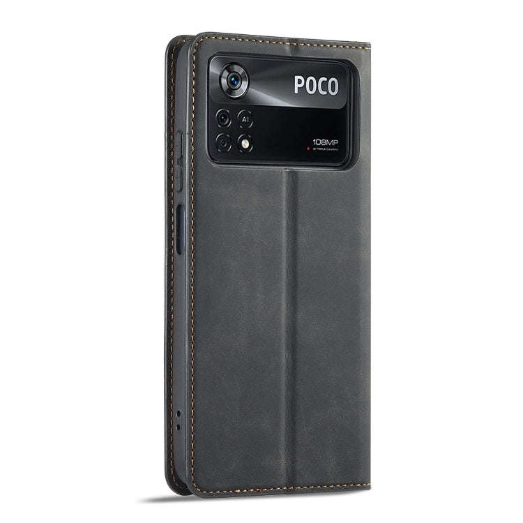 Forwenw Dream Series Oil Edge Strong Magnetism Leather Phone Case, For Xiaomi Poco X4 Pro 5G, For...