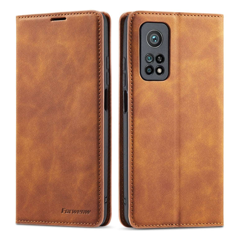 Forwenw Dream Series Oil Edge Strong Magnetism Leather Phone Case, For Xiaomi Poco X4 Pro 5G, For...
