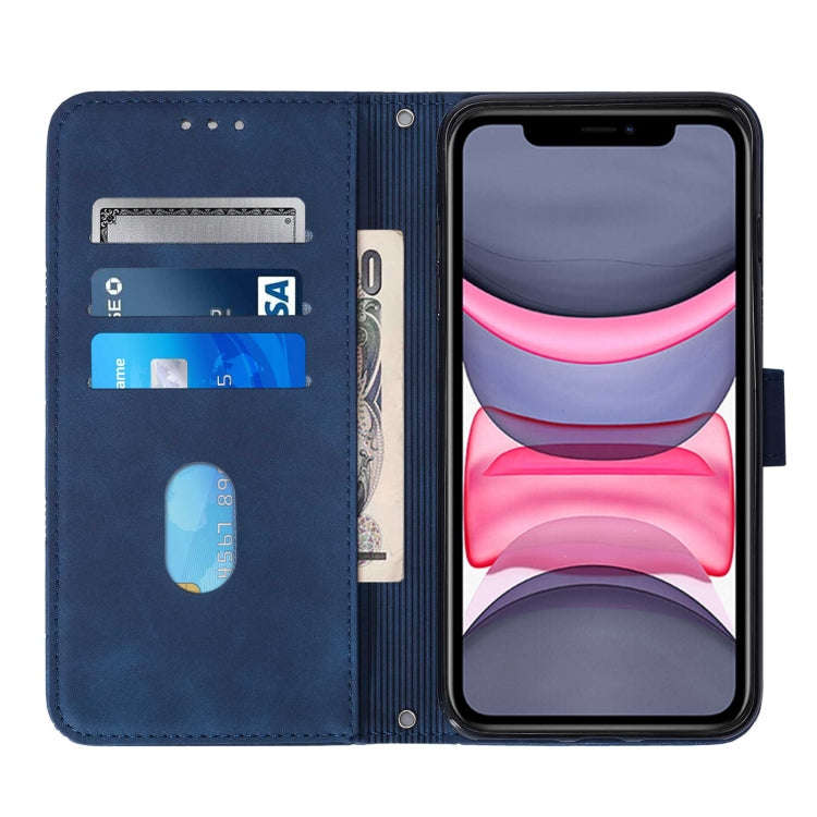 Crossbody 3D Embossed Flip Leather Phone Case, For iPhone 11, For iPhone 11 Pro, For iPhone 11 Pr...