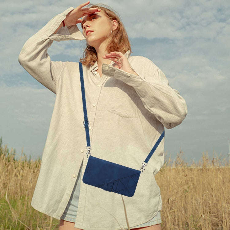 Crossbody 3D Embossed Flip Leather Phone Case, For iPhone 11, For iPhone 11 Pro, For iPhone 11 Pr...