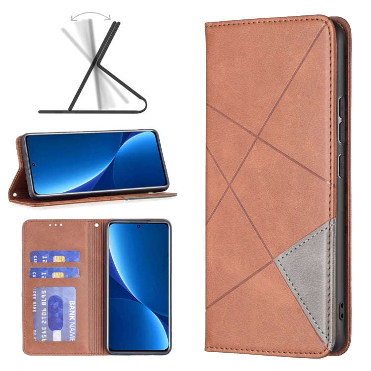 Prismatic Invisible Magnetic Leather Phone Case, For Xiaomi Redmi Note 11 Pro Global, For Honor X...