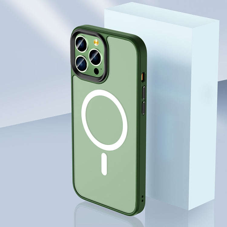 Skin Feel TPU + Frosted PC MagSafe Phone Case, For iPhone 11 Pro Max, For iPhone 11 Pro, For iPho...