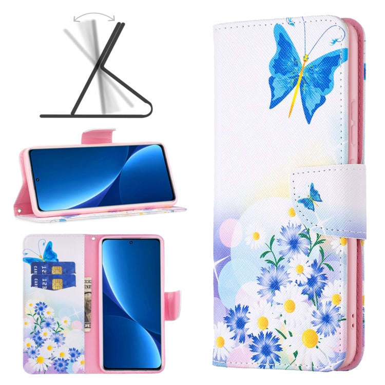 Colored Drawing Pattern Leather Phone Case, For OPPO Realme C35, For Xiaomi Redmi Note 11 Pro Int...