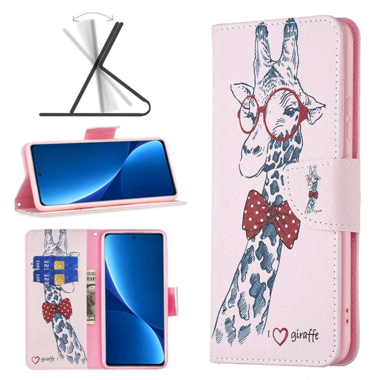 Colored Drawing Pattern Leather Phone Case, For OPPO Realme C35, For Xiaomi Redmi Note 11 Pro Int...