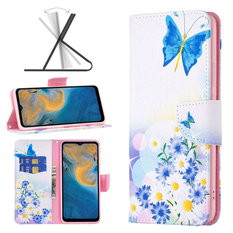 Colored Drawing Pattern Leather Phone Case, For OPPO Realme C35, For Xiaomi Redmi Note 11 Pro Int...