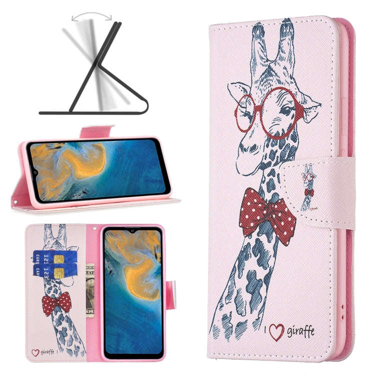 Colored Drawing Pattern Leather Phone Case, For OPPO Realme C35, For Xiaomi Redmi Note 11 Pro Int...