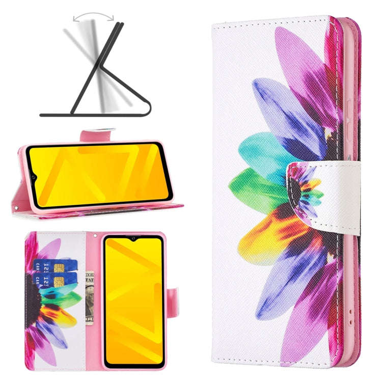 Colored Drawing Pattern Leather Phone Case, For OPPO Realme C35, For Xiaomi Redmi Note 11 Pro Int...
