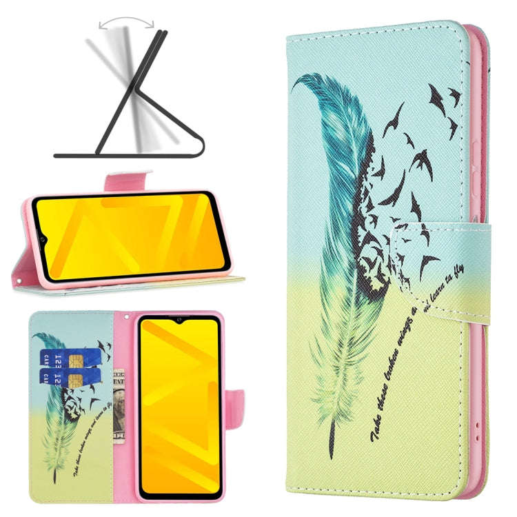 Colored Drawing Pattern Leather Phone Case, For OPPO Realme C35, For Xiaomi Redmi Note 11 Pro Int...