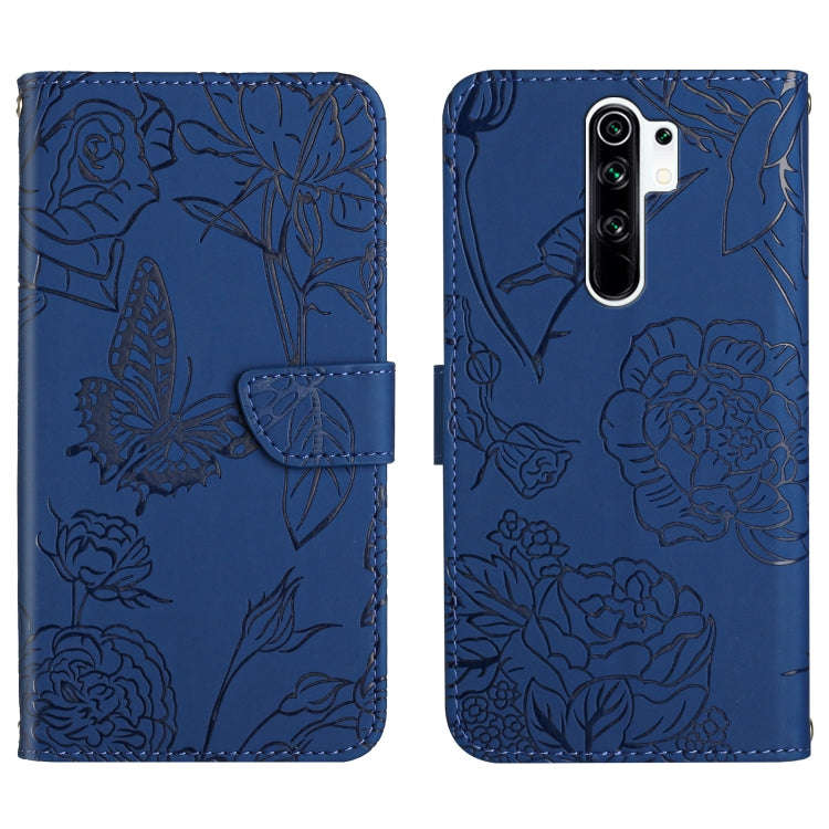 Skin Feel Butterfly Peony Embossed Leather Phone Case, For Xiaomi Redmi Note 7, For Xiaomi Redmi ...