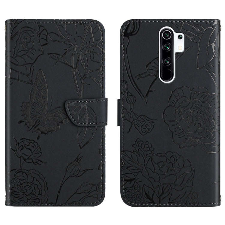 Skin Feel Butterfly Peony Embossed Leather Phone Case, For Xiaomi Redmi Note 7, For Xiaomi Redmi ...