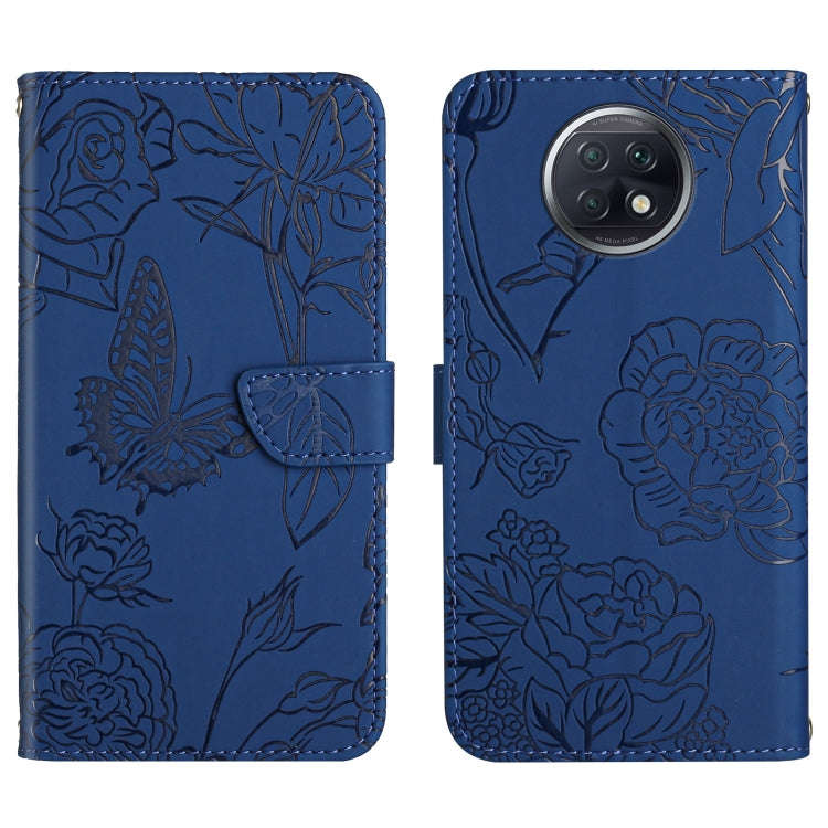Skin Feel Butterfly Peony Embossed Leather Phone Case, For Xiaomi Redmi Note 7, For Xiaomi Redmi ...