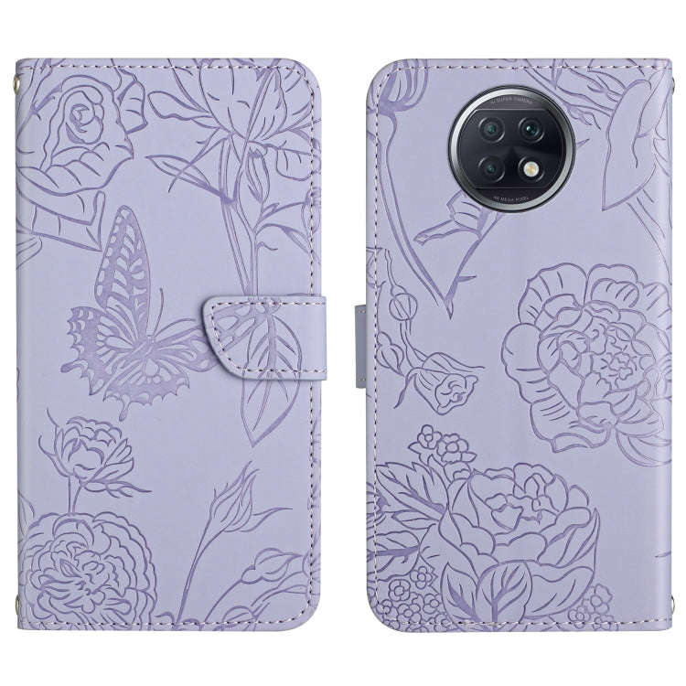 Skin Feel Butterfly Peony Embossed Leather Phone Case, For Xiaomi Redmi Note 7, For Xiaomi Redmi ...