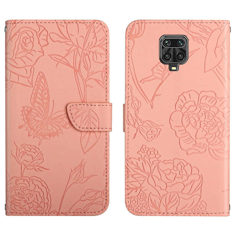 Skin Feel Butterfly Peony Embossed Leather Phone Case, For Xiaomi Redmi Note 7, For Xiaomi Redmi ...