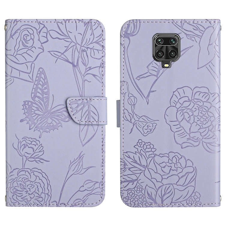 Skin Feel Butterfly Peony Embossed Leather Phone Case, For Xiaomi Redmi Note 7, For Xiaomi Redmi ...