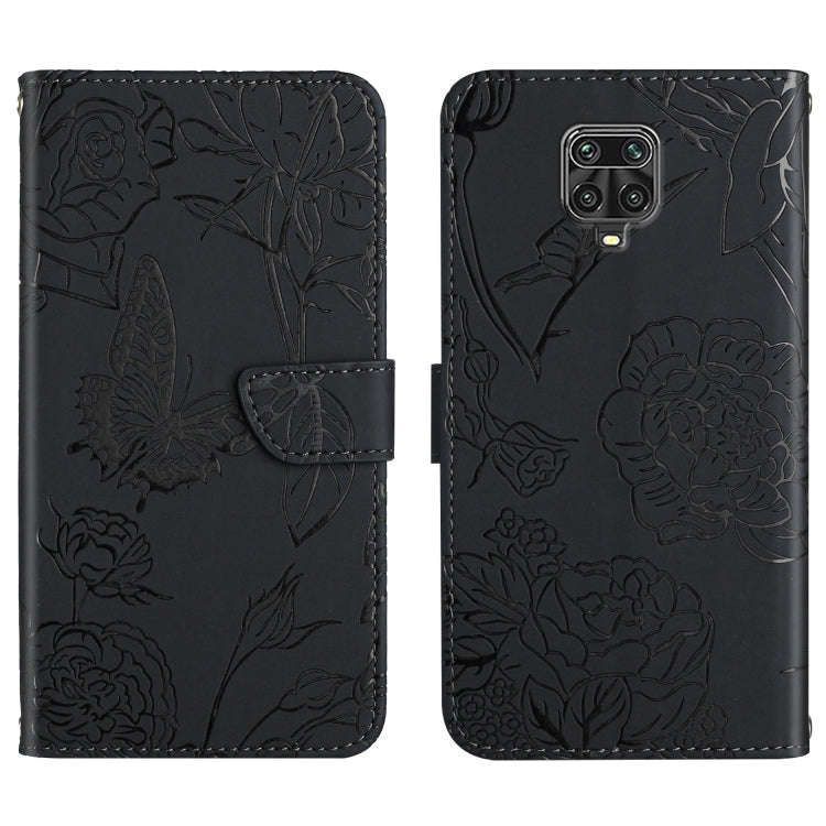 Skin Feel Butterfly Peony Embossed Leather Phone Case, For Xiaomi Redmi Note 7, For Xiaomi Redmi ...