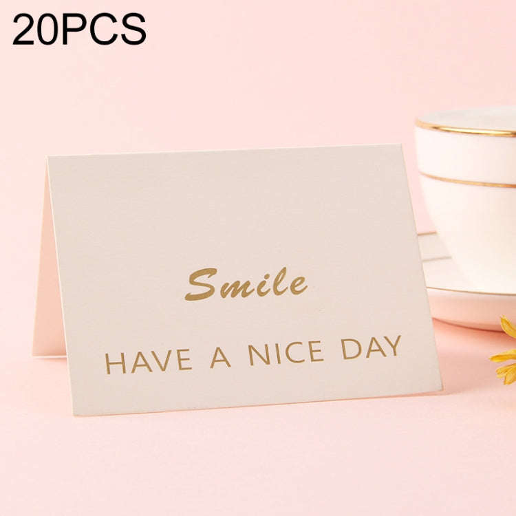 20 PCS 3D Holiday Blessing And Thanksgiving Card, without Envelope
