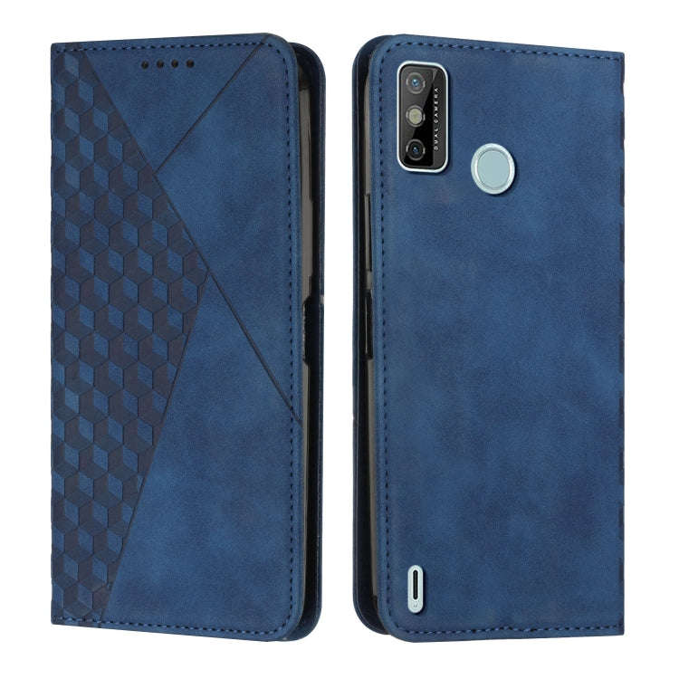 Diamond Splicing Skin Feel Magnetic Leather Phone Case, For Tecno Camon 17P / 17 Pro, For Tecno C...