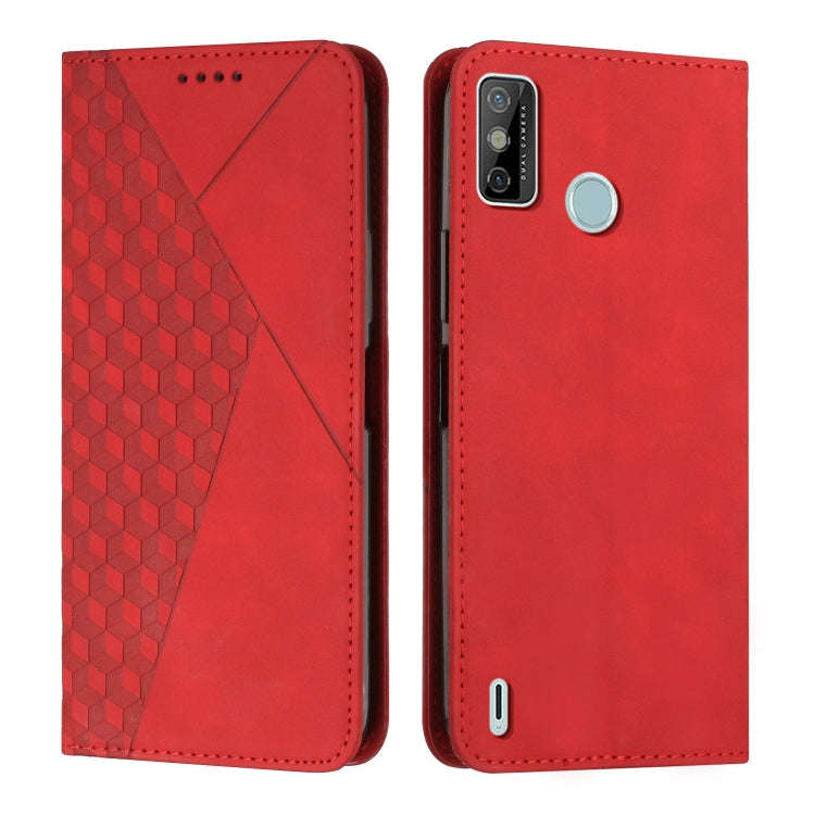Diamond Splicing Skin Feel Magnetic Leather Phone Case, For Tecno Camon 17P / 17 Pro, For Tecno C...