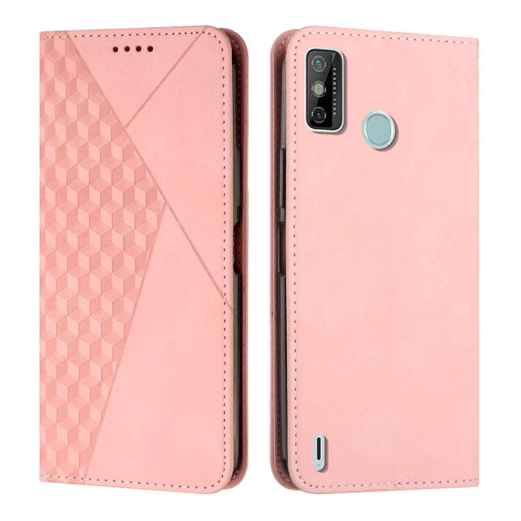 Diamond Splicing Skin Feel Magnetic Leather Phone Case, For Tecno Camon 17P / 17 Pro, For Tecno C...