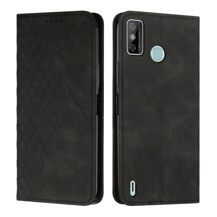 Diamond Splicing Skin Feel Magnetic Leather Phone Case, For Tecno Camon 17P / 17 Pro, For Tecno C...