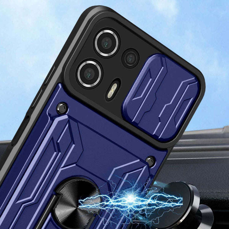 Sliding Camshield Card Phone Case, For Motorola Edge 20 Lite