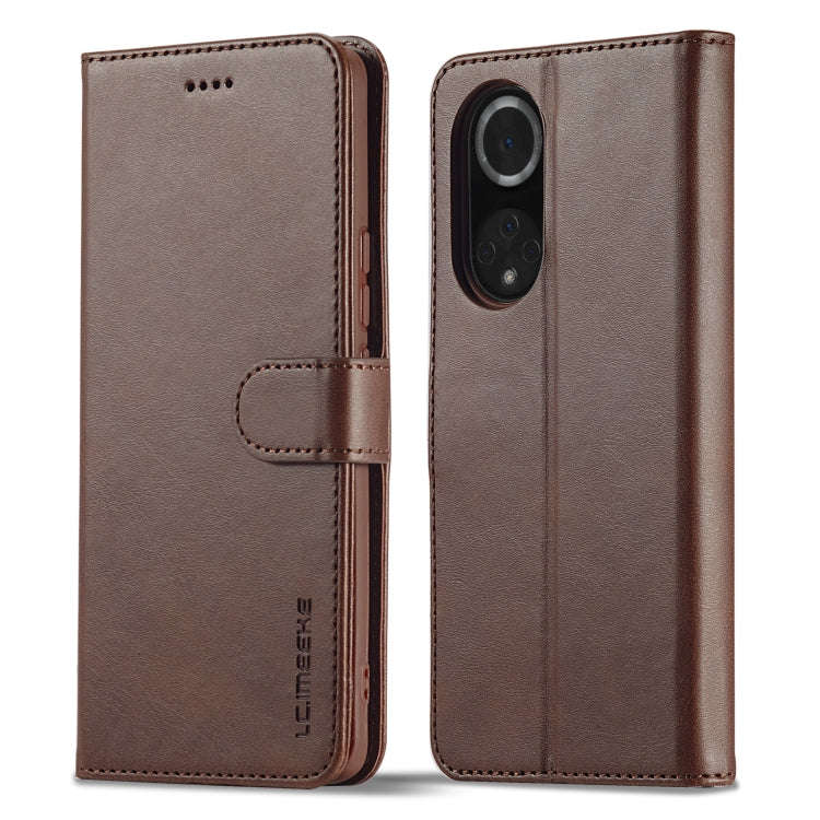 LC.IMEEKE Calf Texture Leather Phone Case, For Honor 50 / nova 9, For Honor 50 Pro / nova 9 Pro, ...